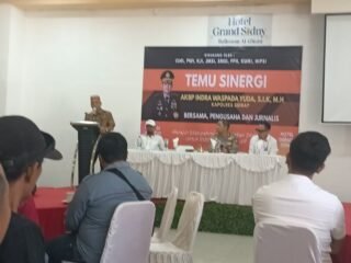 Temu Sinergi Polres Sidrap Menggema! ISMI, PWI, KJI dan Organisasi Pers Kompak Dukung Sidrap Kondusif dan Ekonomi Bergerak