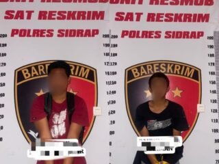 Gercep, Polres Sidrap Amankan Pelaku Curanmor, 4 Barang Bukti Diamankan
