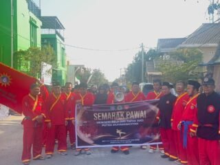 Semarak Pawai Tapak Suci ItkesMu Sidrap, PDM Dorong Lahirkan Kader Berprestasi hingga Nasional dan Internasional