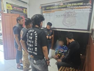 Rekaman CCTV, Tim Resmob Polres Sidrap Ungkap Pencuri uang dan minyak Goreng