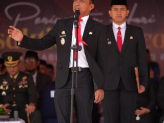 Syaharuddin Alrif Mengajak Seluruh Jajaran Untuk Menjaga Semangat  Kebersamaan dan Jaga Tanggung Jawab Saat Memimpin Upacara Hari Kesaktian Pancasila