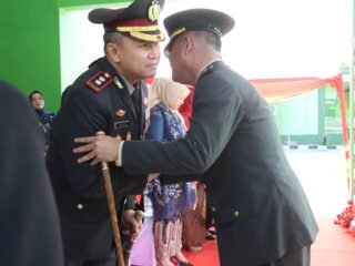 Kapolres AKBP .Indra Waspada Hadir dan Ucapkan Selamat Pada HUT TNI Ke 81