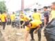 Jumat Bersih, Kapolres Sidrap Ajak Masyarakat Peduli Lingkungan